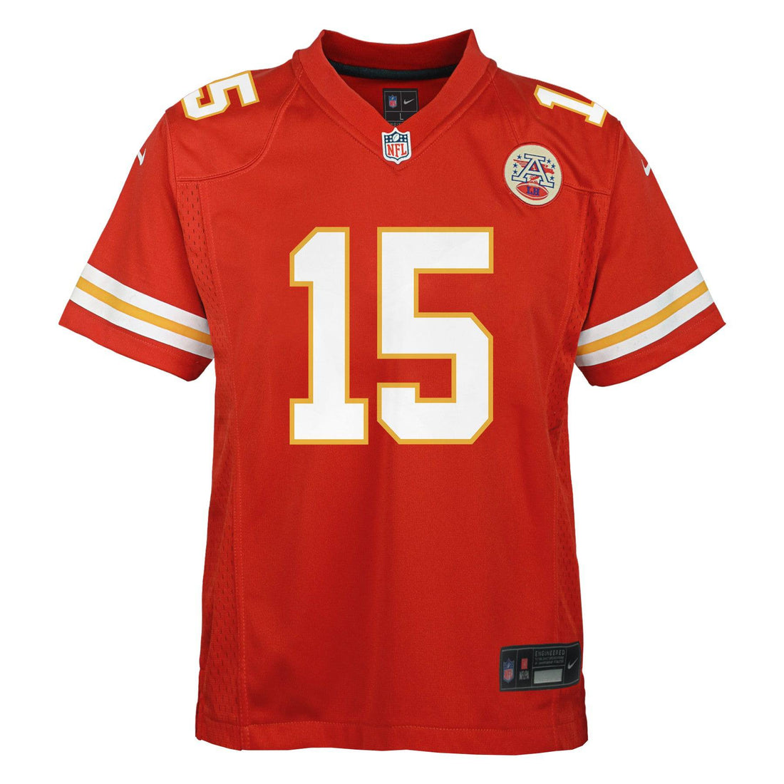 Youth Kansas City Chiefs Patrick Mahomes Nike Red Game Jersey