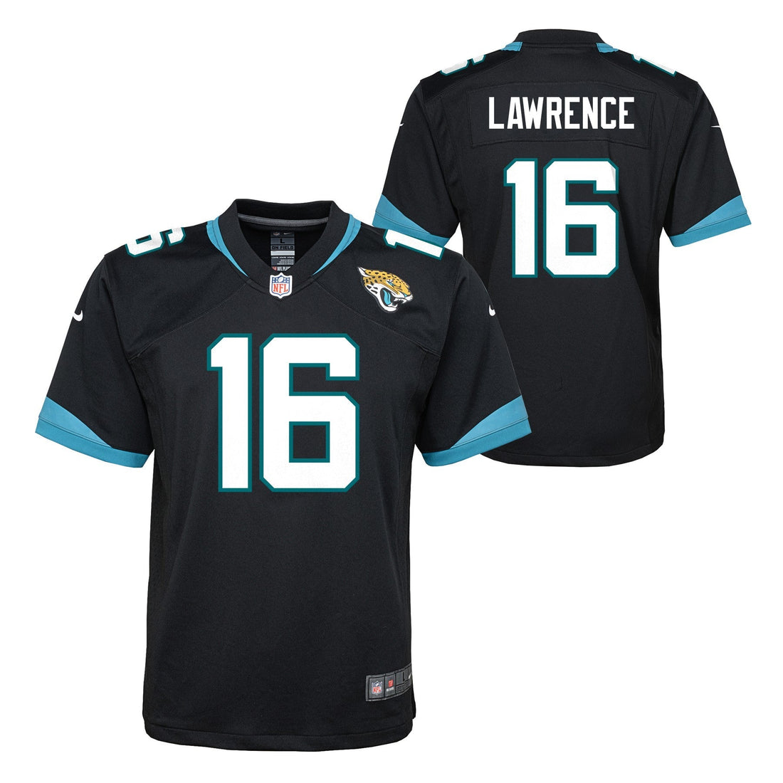 Youth Jacksonville Jaguars Trevor Lawrence Nike Black Alternate Game Jersey