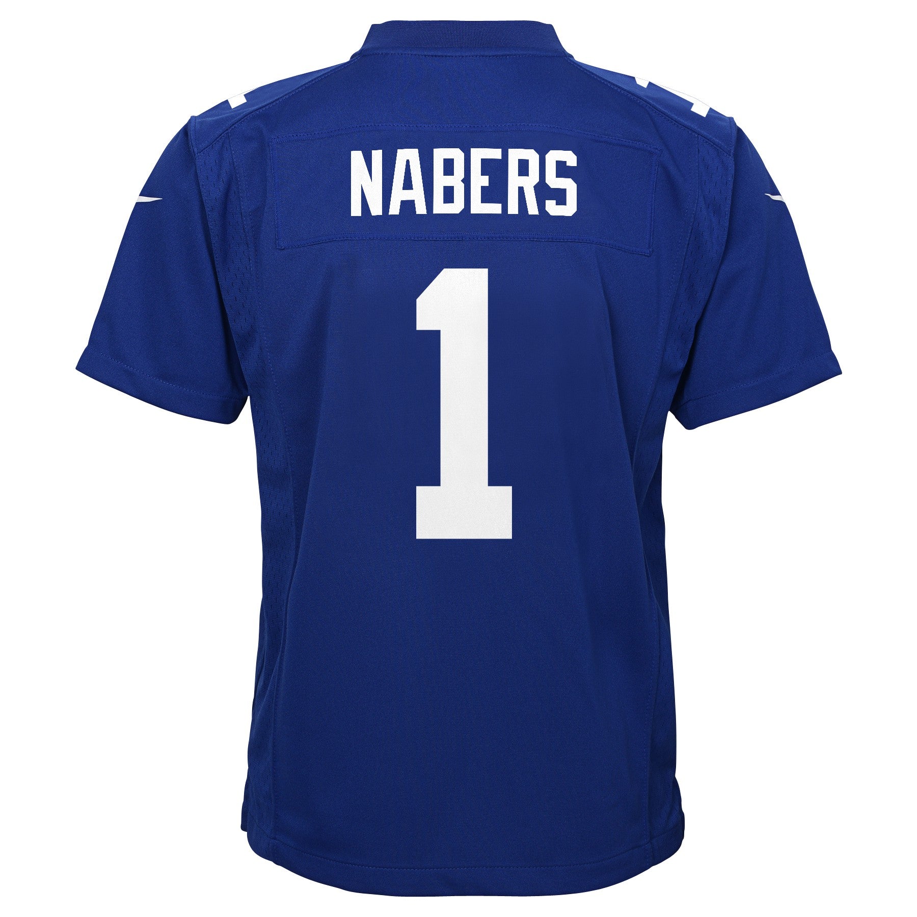 Youth Malik Nabers New York Giants Royal Blue Nike Game Jersey