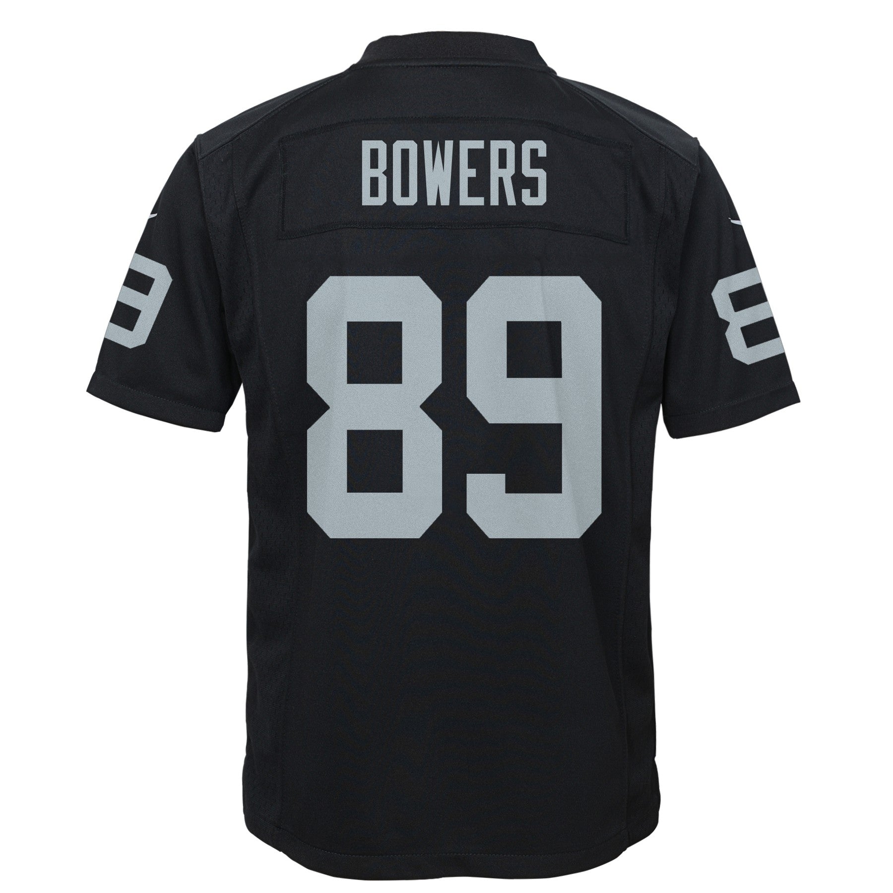 Youth Brock Bowers Las Vegas Raiders Black Nike Game Jersey