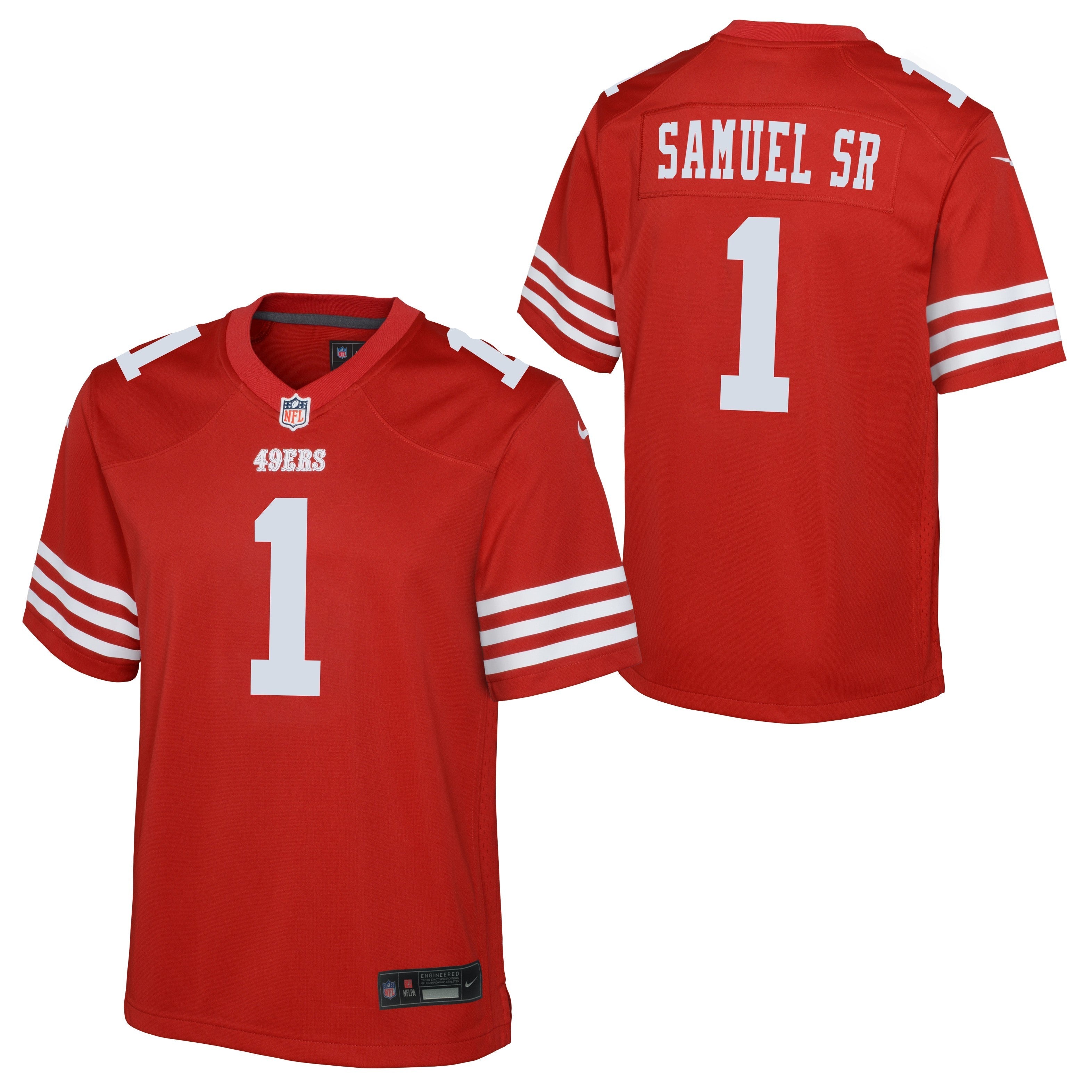 Youth Deebo Samuel San Francisco 49ers Nike Scarlet Game Jersey