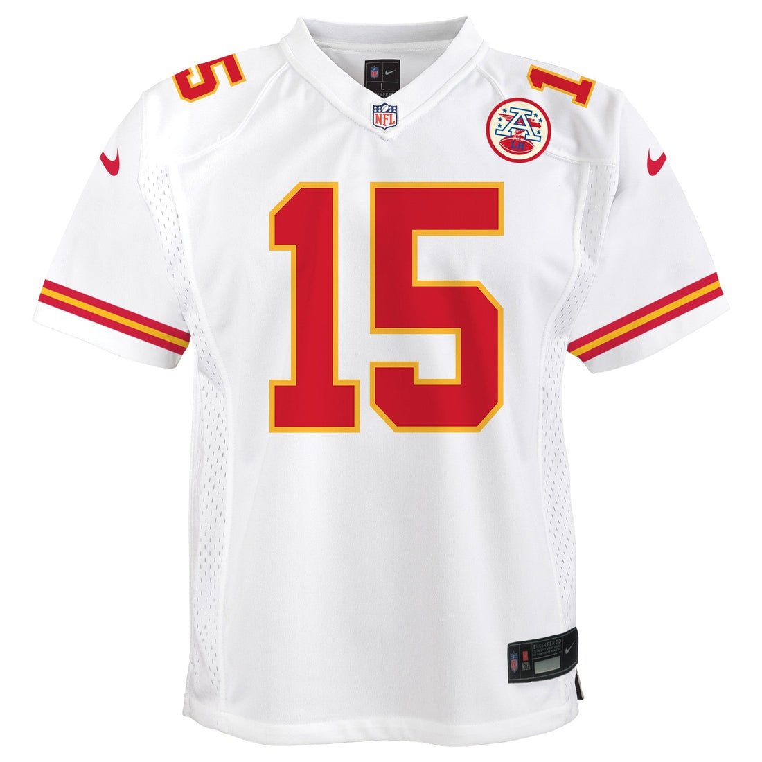 Youth Kansas City Chiefs Patrick Mahomes Nike White Game Jersey