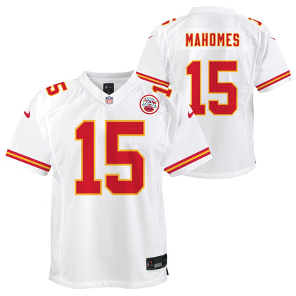 Youth Kansas City Chiefs Patrick Mahomes Nike White Game Jersey