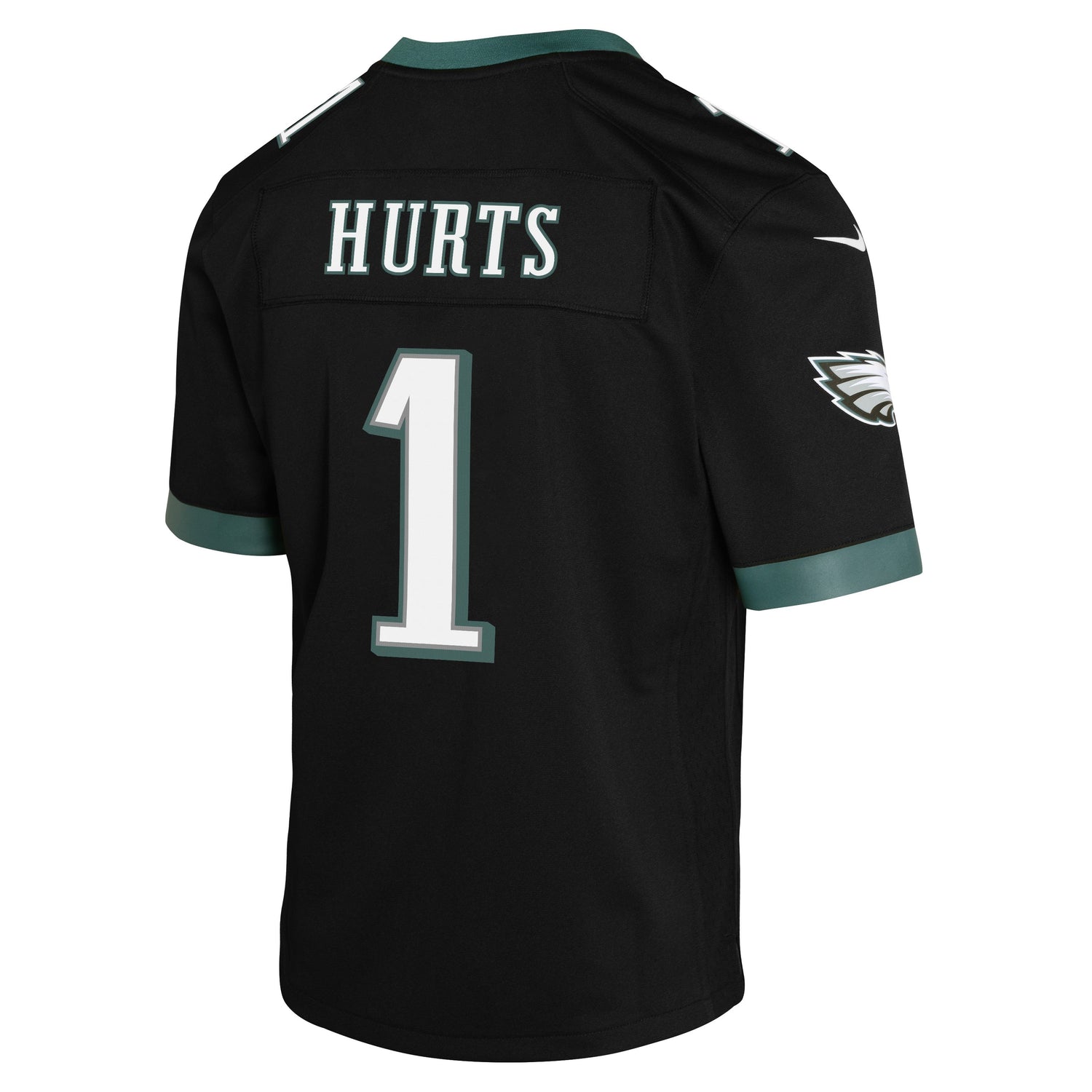 Youth Jalen Hurts Philadelphia Eagles Black Nike Game Jersey