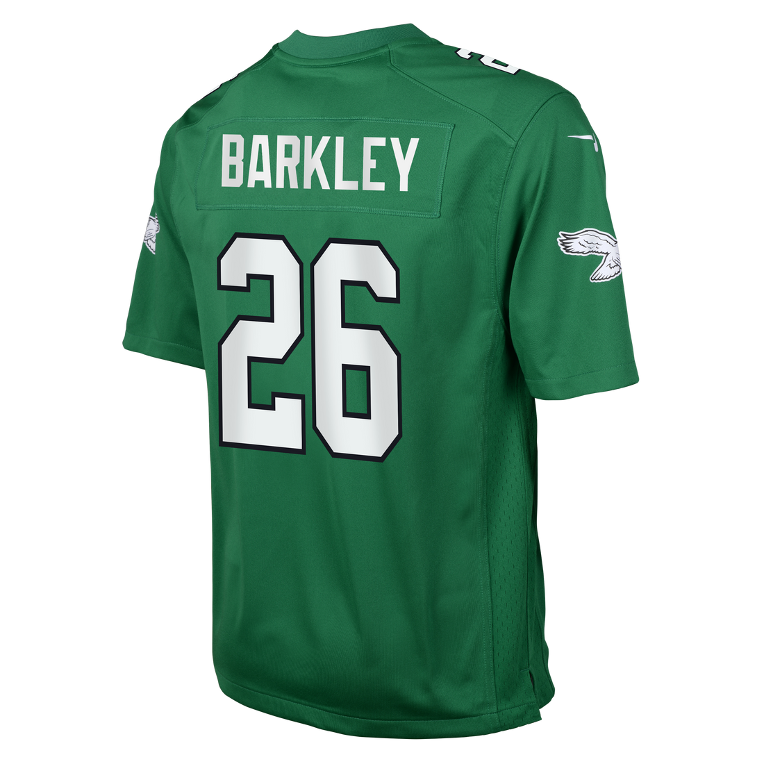 Youth Saquon Barkley Philadelphia Eagles Nike Alternate Game Jersey-Kelly Green