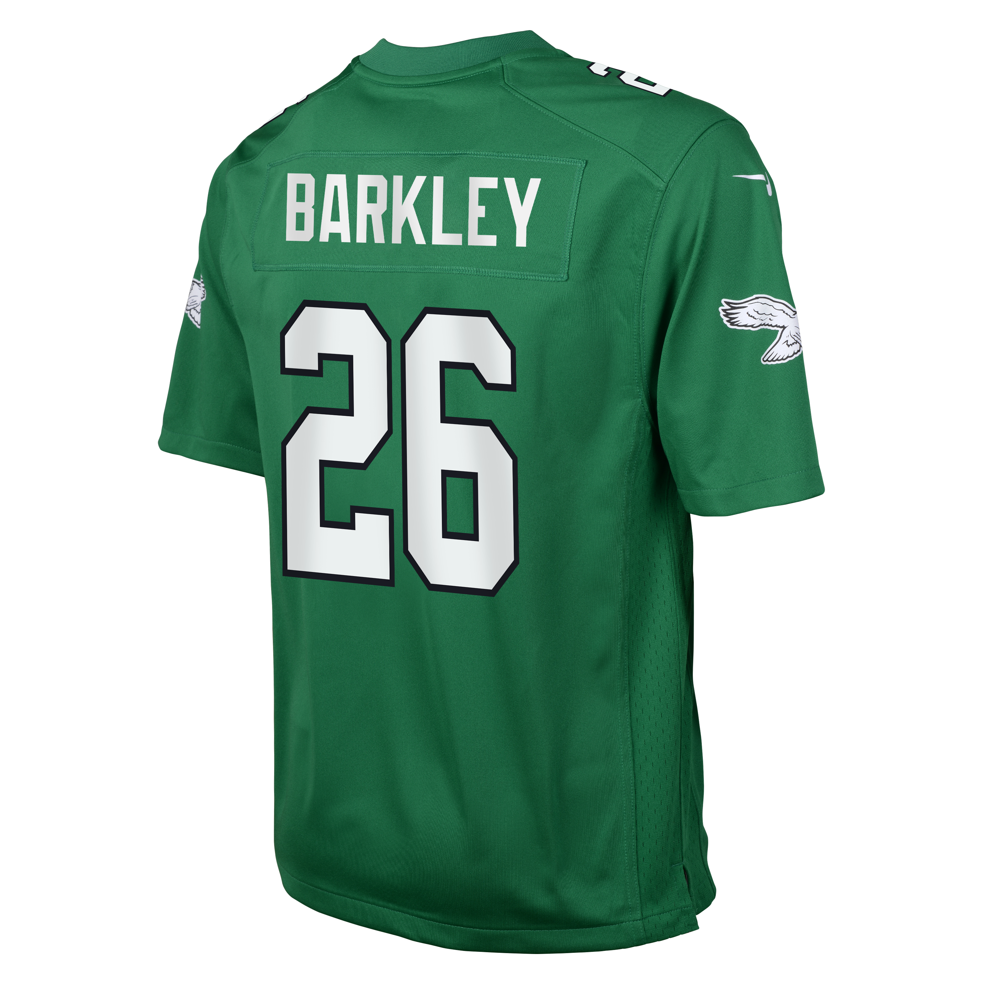 Youth Saquon Barkley Philadelphia Eagles Nike Alternate Game Jersey-Kelly Green