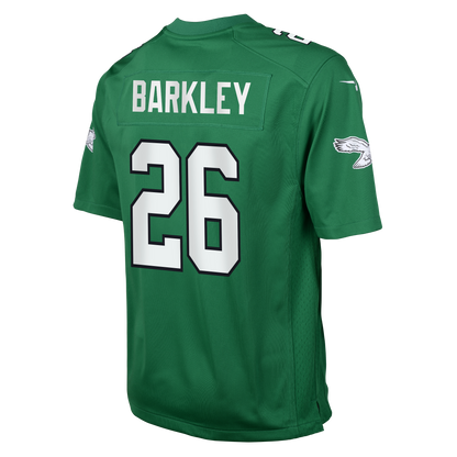 Youth Saquon Barkley Philadelphia Eagles Nike Alternate Game Jersey-Kelly Green