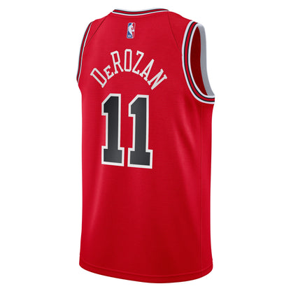 Youth Chicago Bulls Demar Derozan Red Nike Swingman Icon Jersey