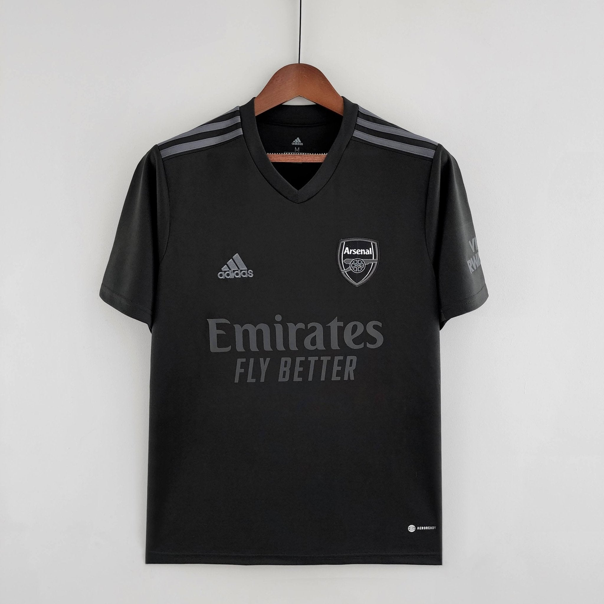 ARSENAL ALL BLACK JERSEY 22/23 (Training vor dem Spiel) 