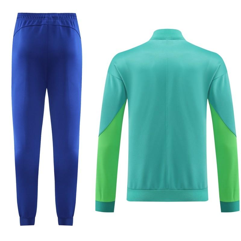 Brazil 23-24 Green Tracksuit (full-zip)