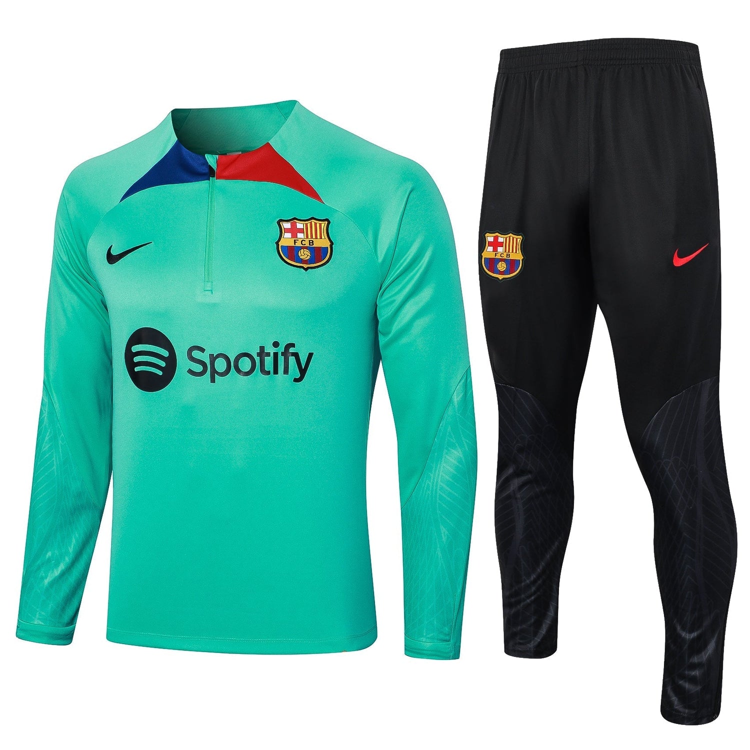 Barcelona 23-24 Light Green Tracksuit