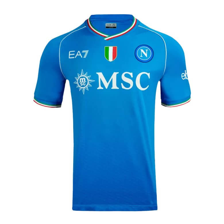 H.LOZANO 11 Napoli Home Authentic Soccer Jersey 2023/24