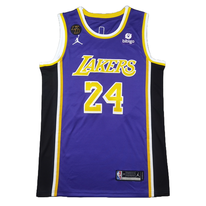 Los Angeles Lakers 24 Purple Commemorative Edition Jersey NBA