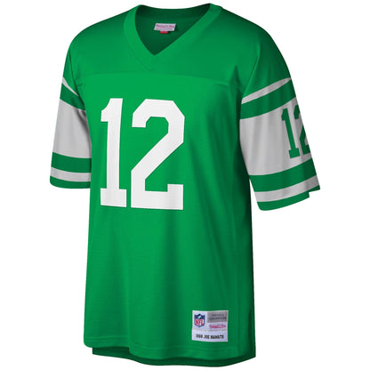 Mens New York Jets Joe Namath Mitchell &amp; Ness Green 1968 Retired Player Legacy Jersey