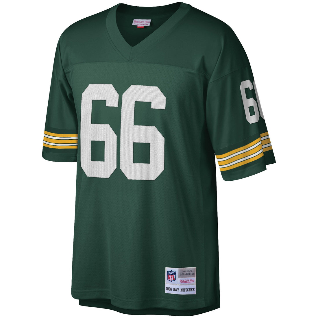 Mens Green Bay Packers Ray Nitschke Mitchell &amp; Ness Green Legacy Jersey