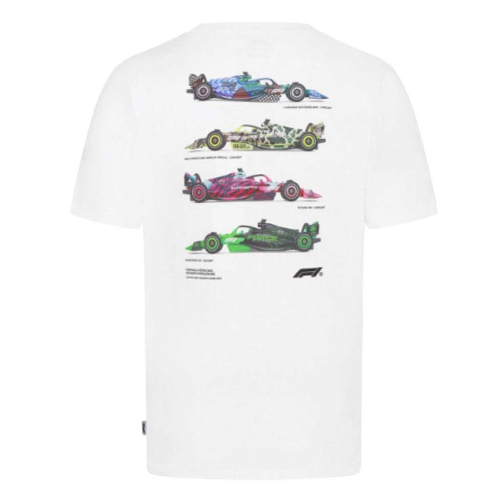 2024 Formula 1 FW Graphic Tee (White)