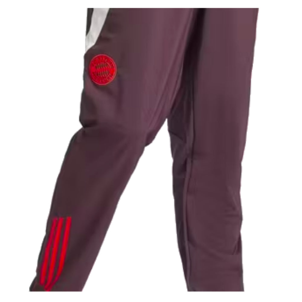 2024-2025 Bayern Munich Presentation Pants (Shadow Maroon)