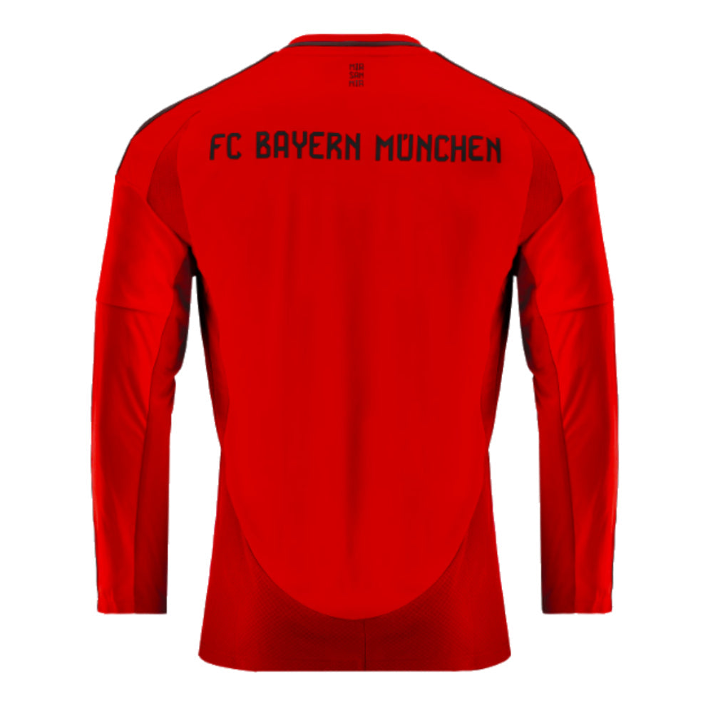 2024-2025 Bayern Munich Long Sleeve Home Shirt