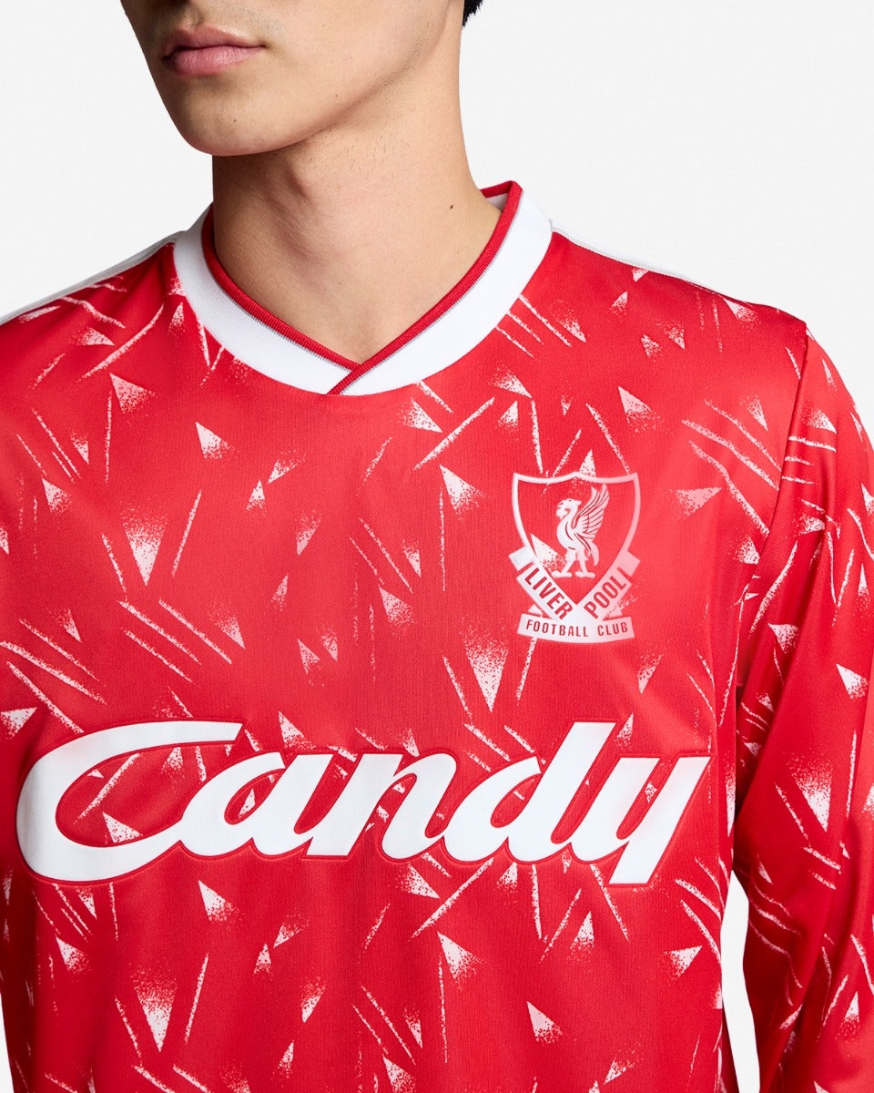 Liverpool Adults Retro 89/91 Long Sleeve Jersey