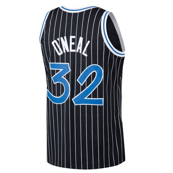 Men’s Shaquille O’Neal Orlando Magic 1994-95 Black Swingman Jersey By Mitchell &amp; Ness