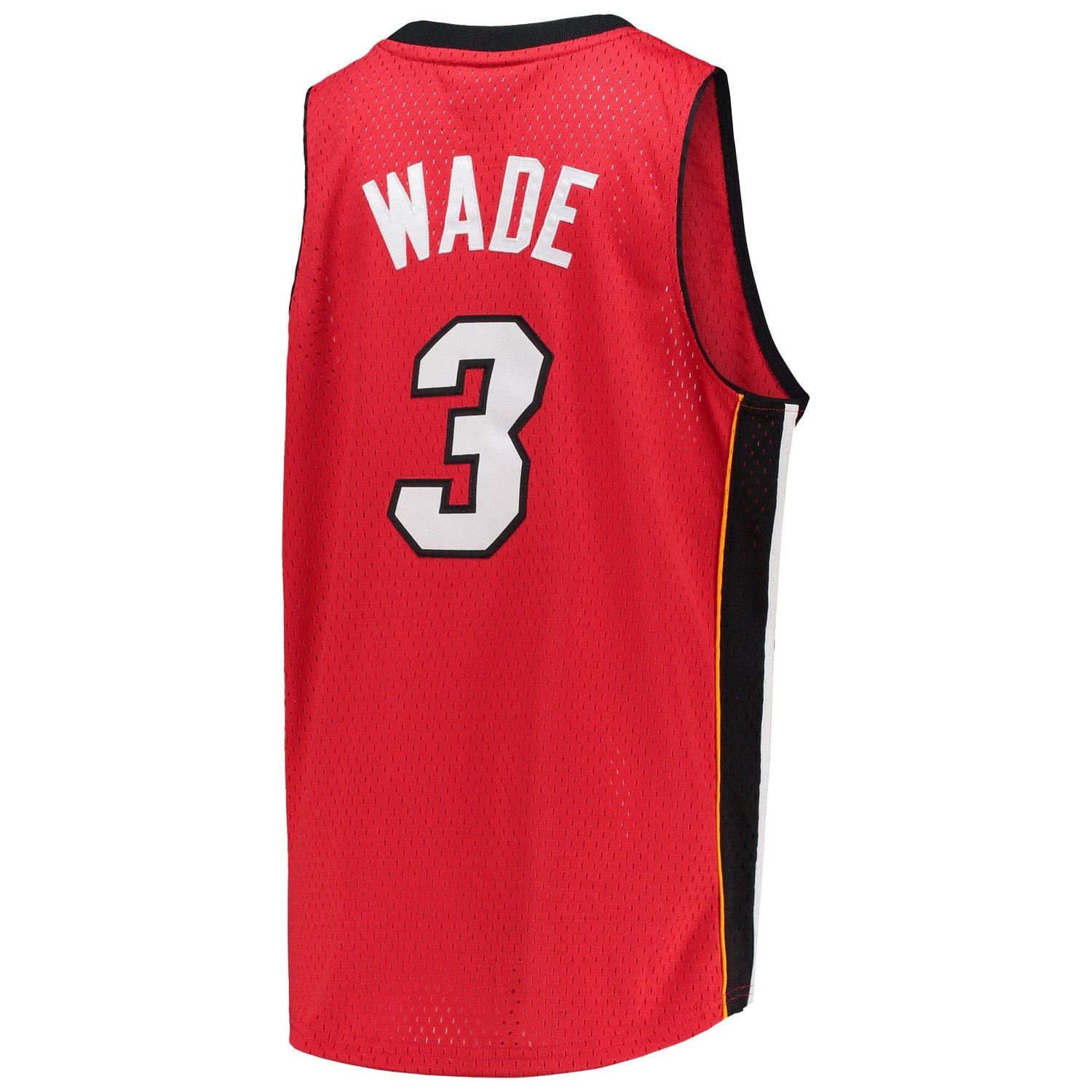 Youth Miami Heat Dwyane Wade Mitchell &amp; Ness Red 2005-06 Hardwood Classics Jersey