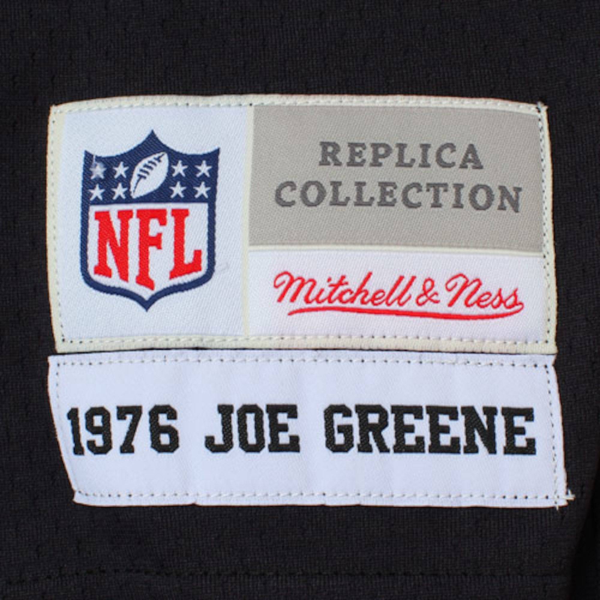 Mens Pittsburgh Steelers Joe Greene Mitchell &amp; Ness Black Retired Legacy Jersey